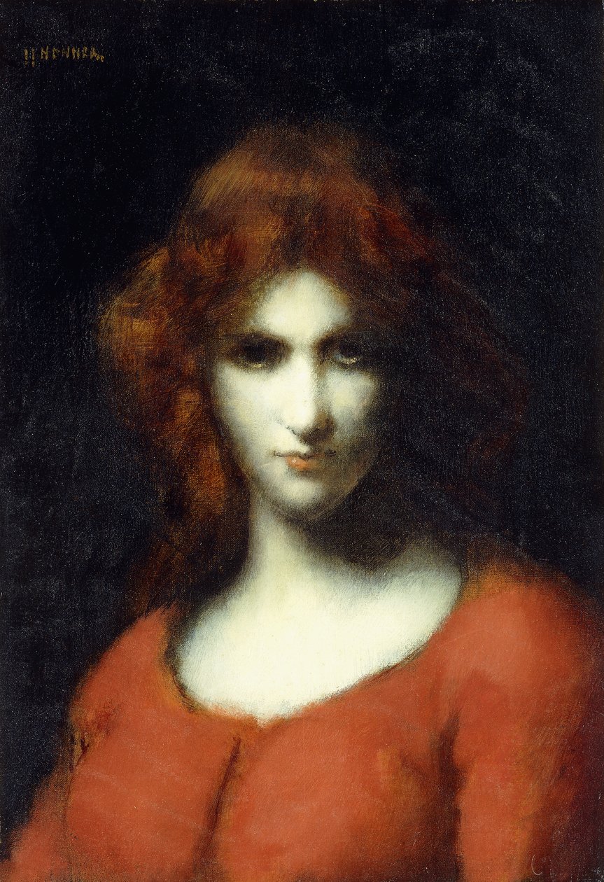 Portrait of Miss Addison Head of San Francisco by William Adolphe Bouguereau