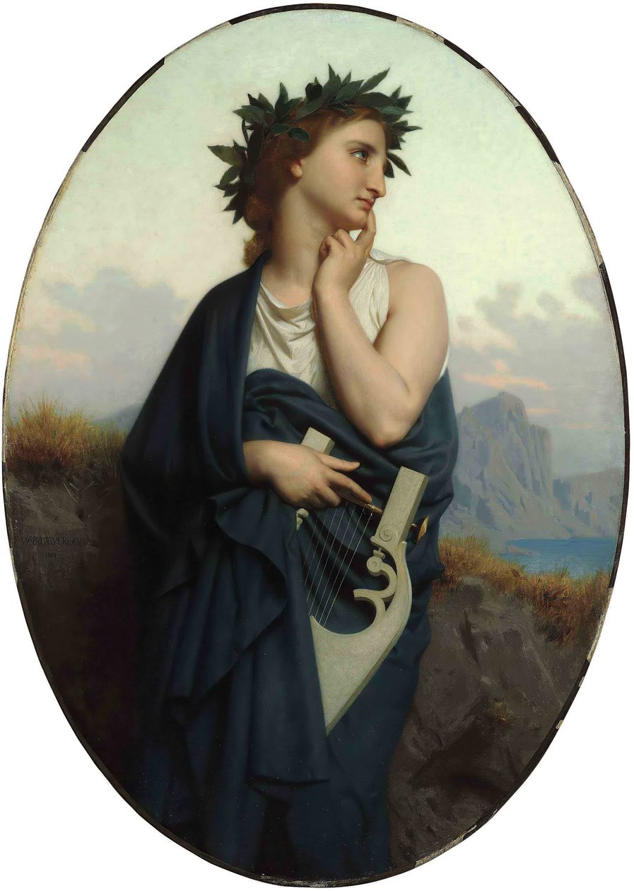 The Muse Philomèle by William Adolphe Bouguereau