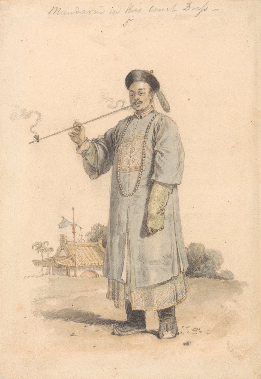 A Mandarin in his Court Dress by William Alexander