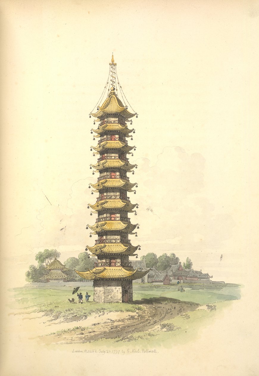 A pagoda by William Alexander