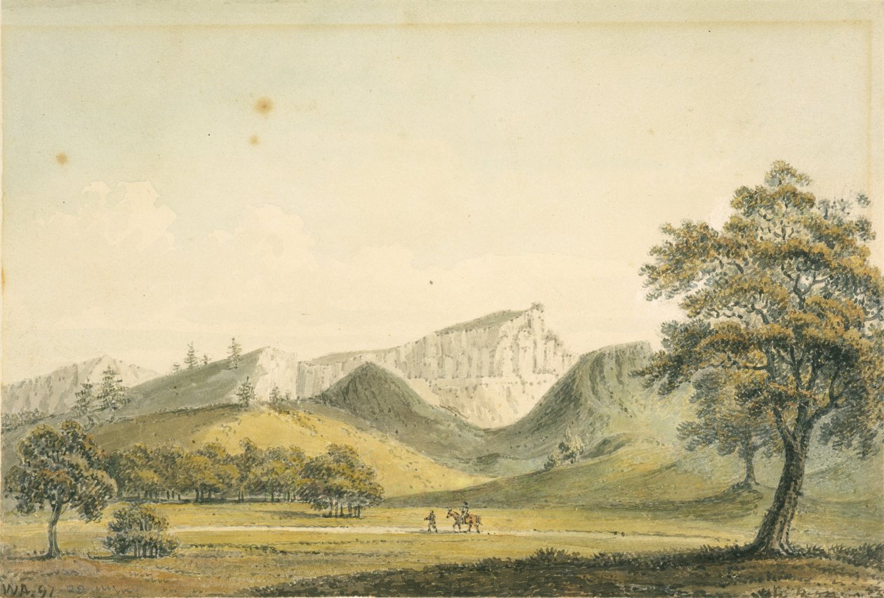 A Remarkable Mountain Near the River of Monterrey by William Alexander