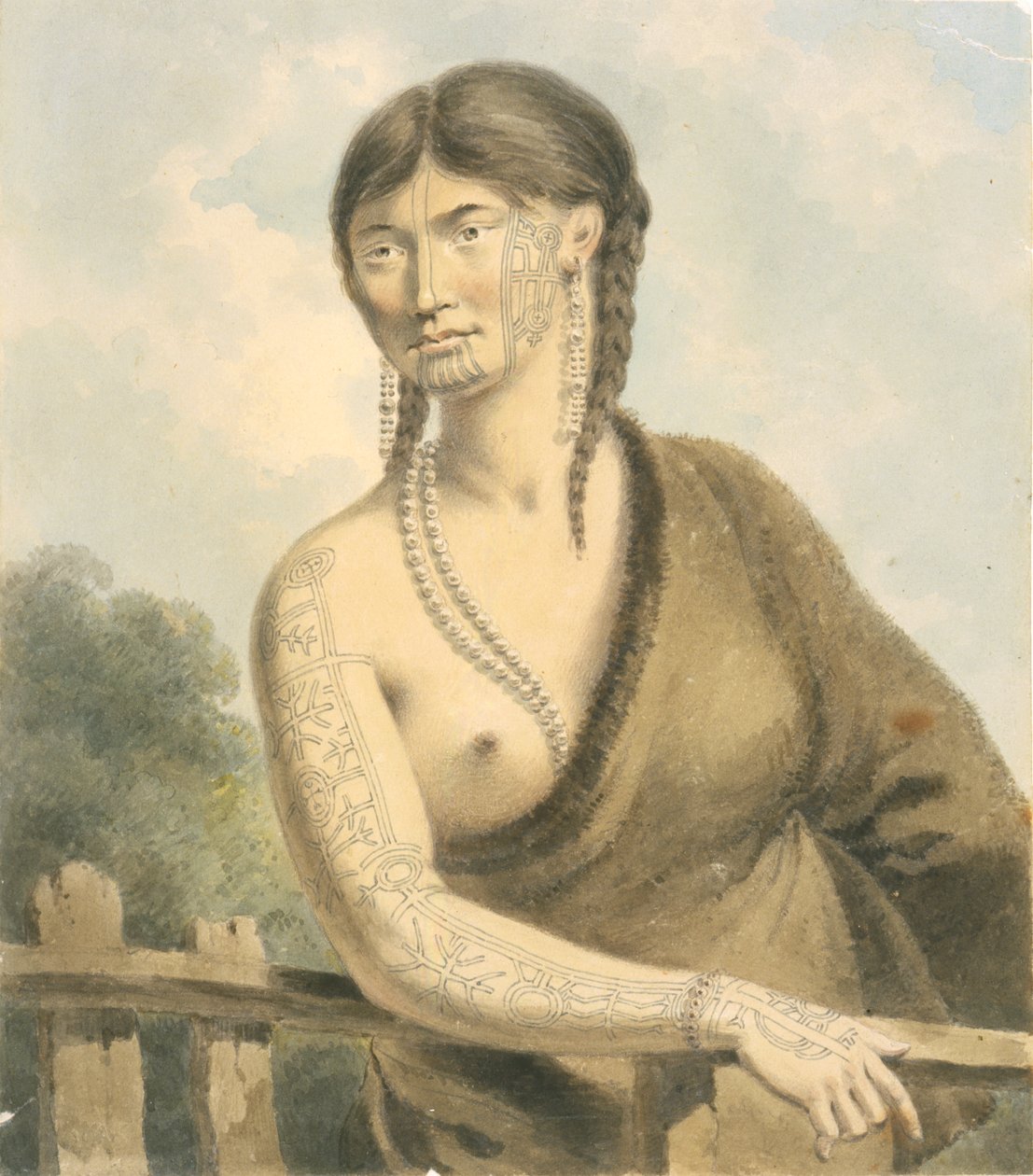 Female Tattooed by William Alexander