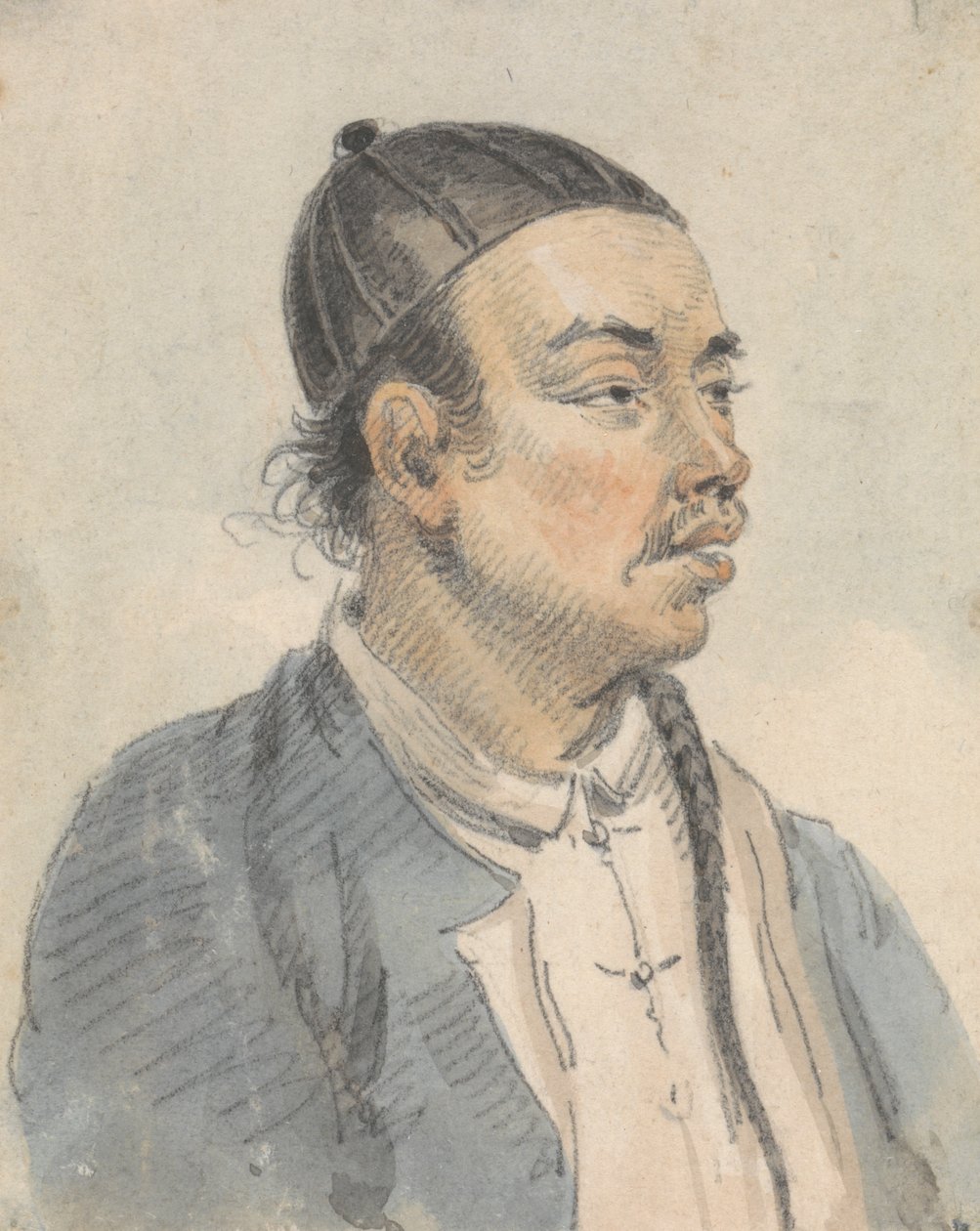 Portrait of a Chinese Man by William Alexander