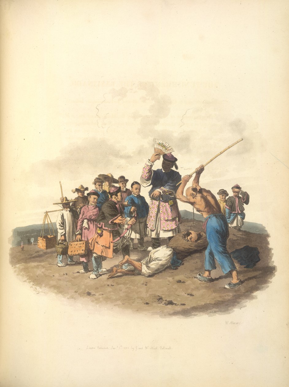 The Punishment of the Bastinado by William Alexander