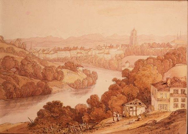 Berne, Switzerland by William Alfred Delamotte