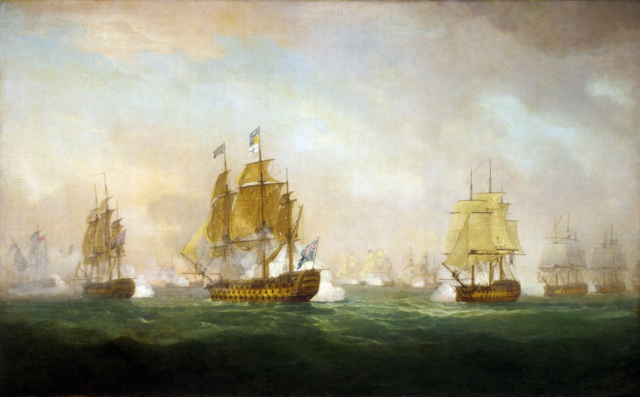 Battle of Cape Finisterre, Early 19th Century by William Anderson