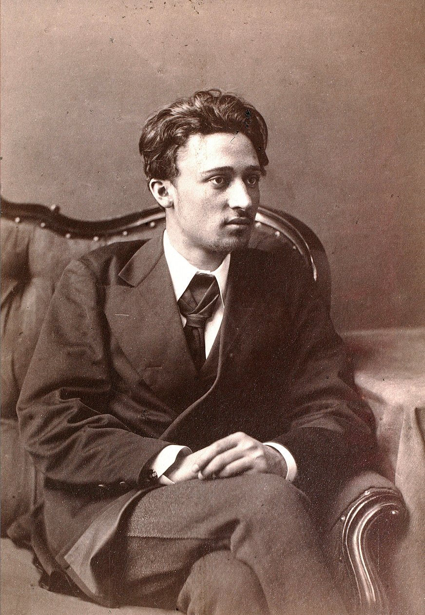 Vsevolod Garshin, Russian author, late 1870s by William Andreevich Carrick