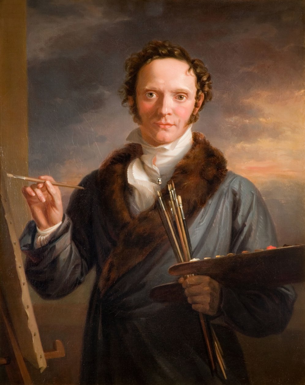 Self Portrait by William Armfield Hobday