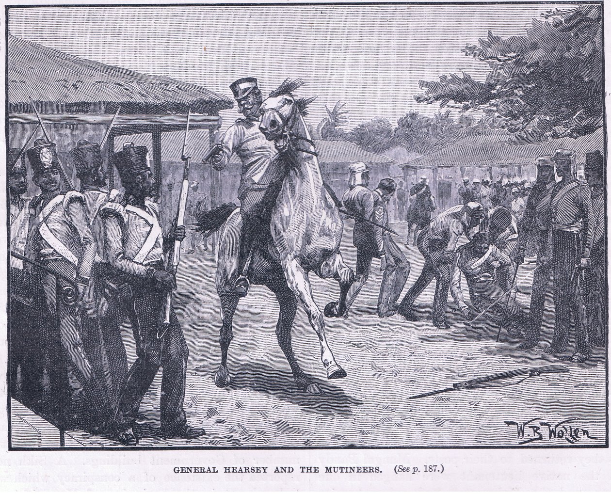 General Hearsay and the mutineers 1857 AD by William Barnes Wollen