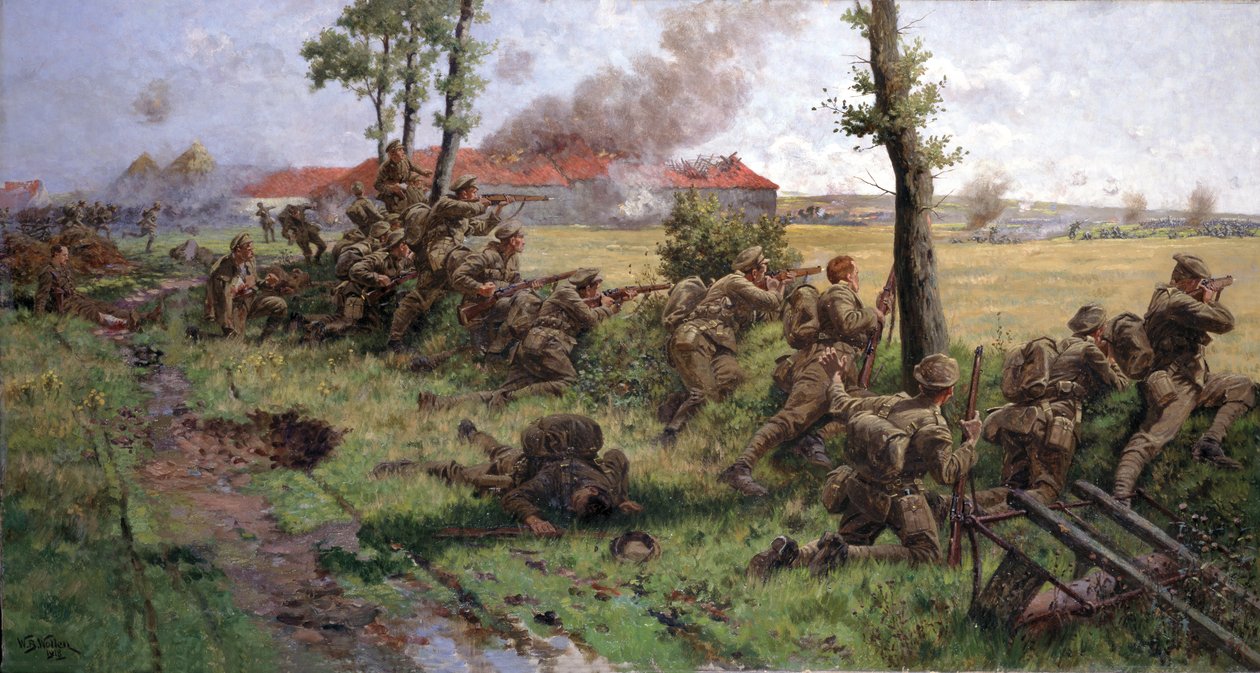 Our Little Contemptibles, 1914 by William Barnes Wollen