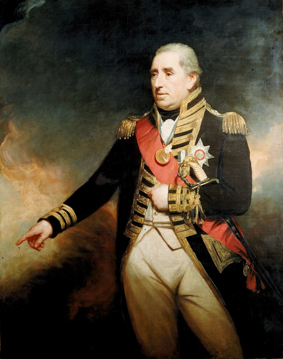 Admiral Sir John Thomas Duckworth (1748-1817), Late 18th to Early 19th Century by William Beechey