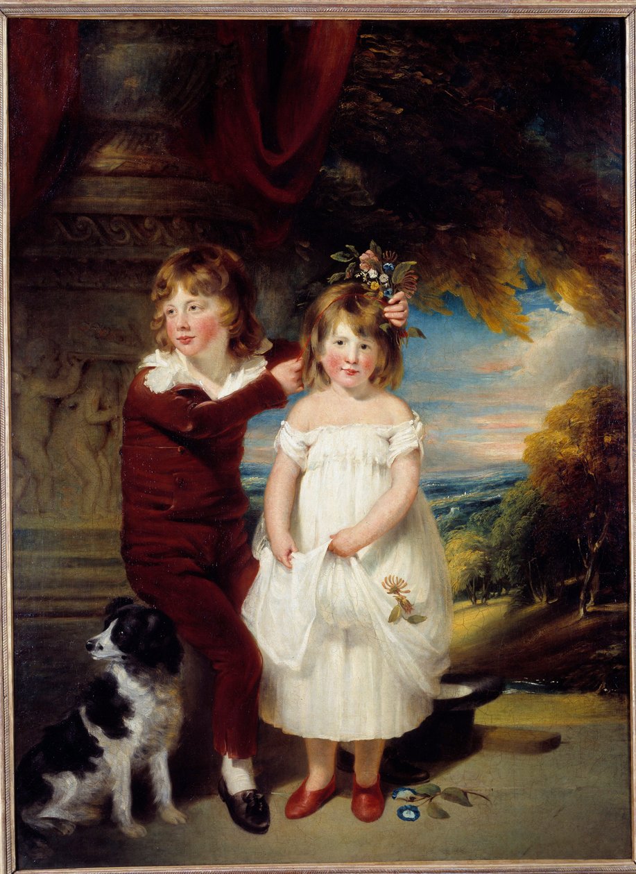 Brother and Sister by William Beechey