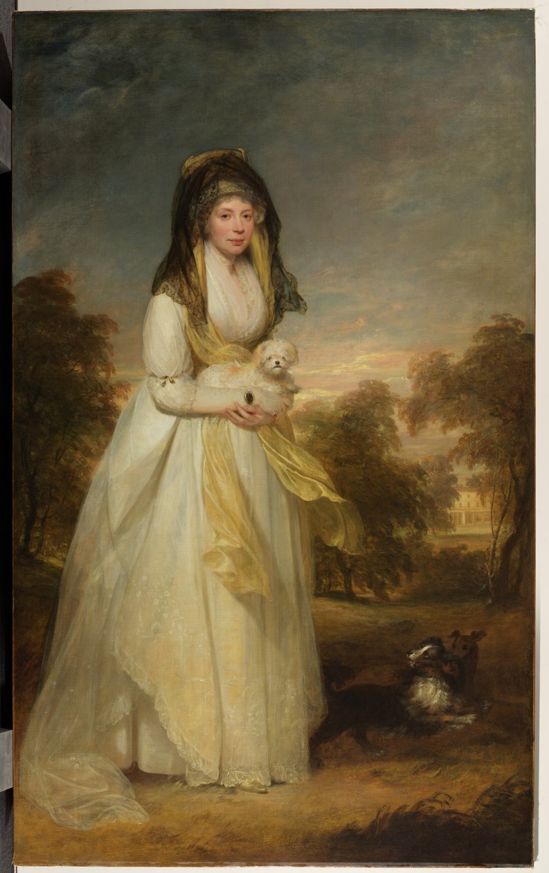 Portrait of Queen Charlotte (1744-1818) by William Beechey