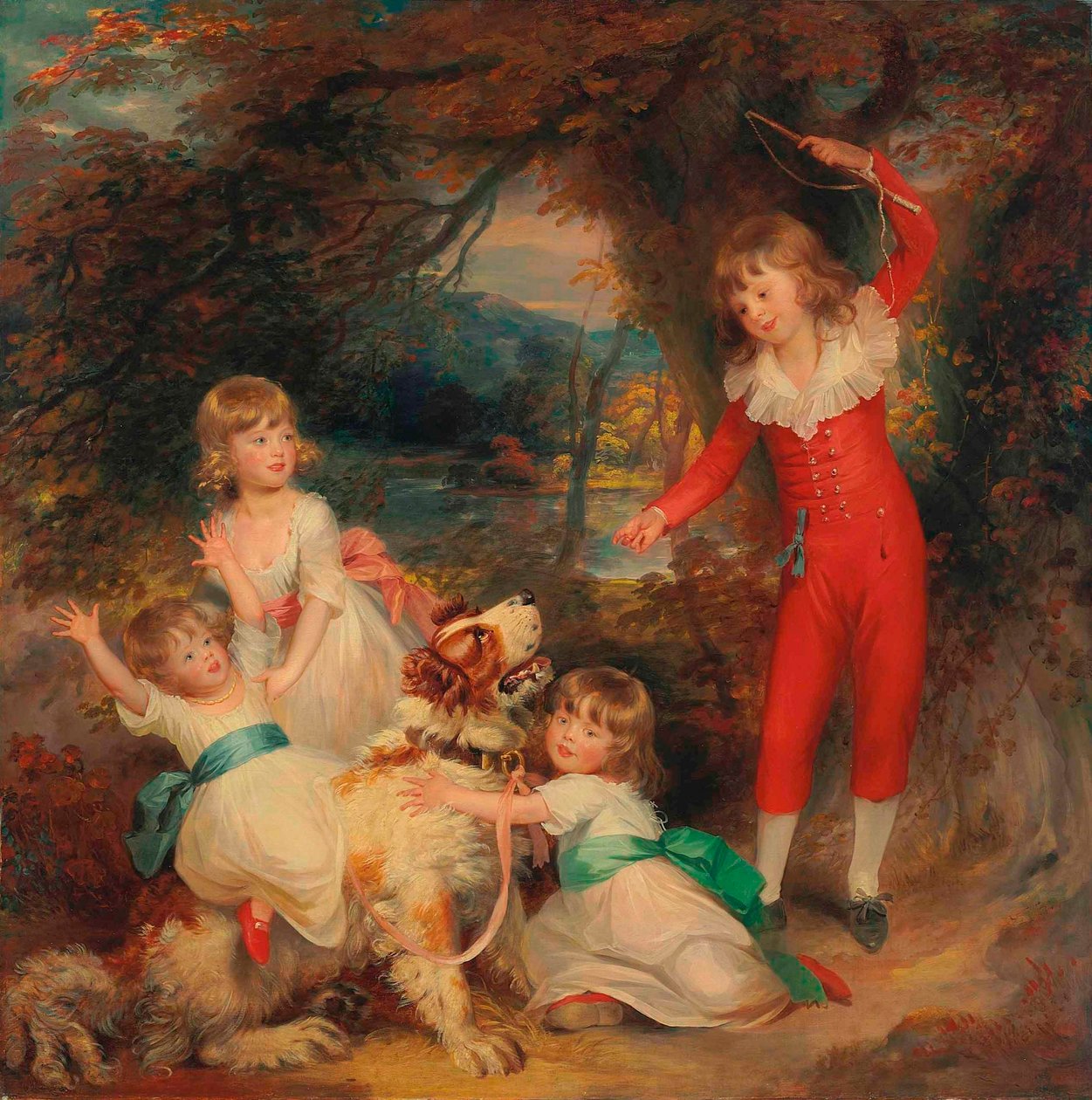 The Dashwood Children by William Beechey