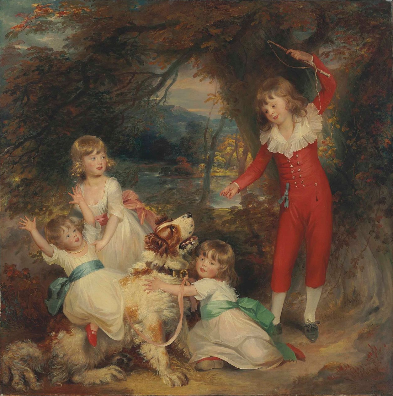 The Dashwood Children by William Beechey