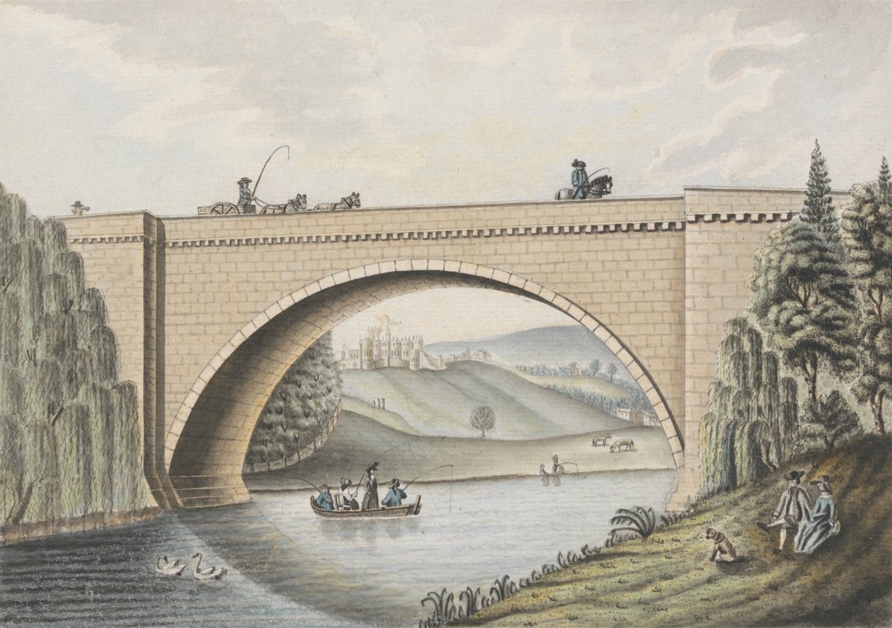Brick Bridge by William Beilby