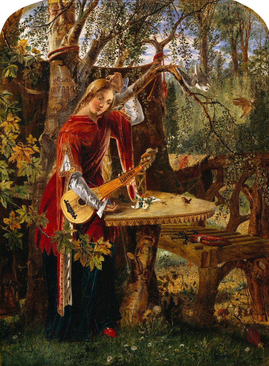 Fair Rosamond Alone in her Bower by William Bell Scott