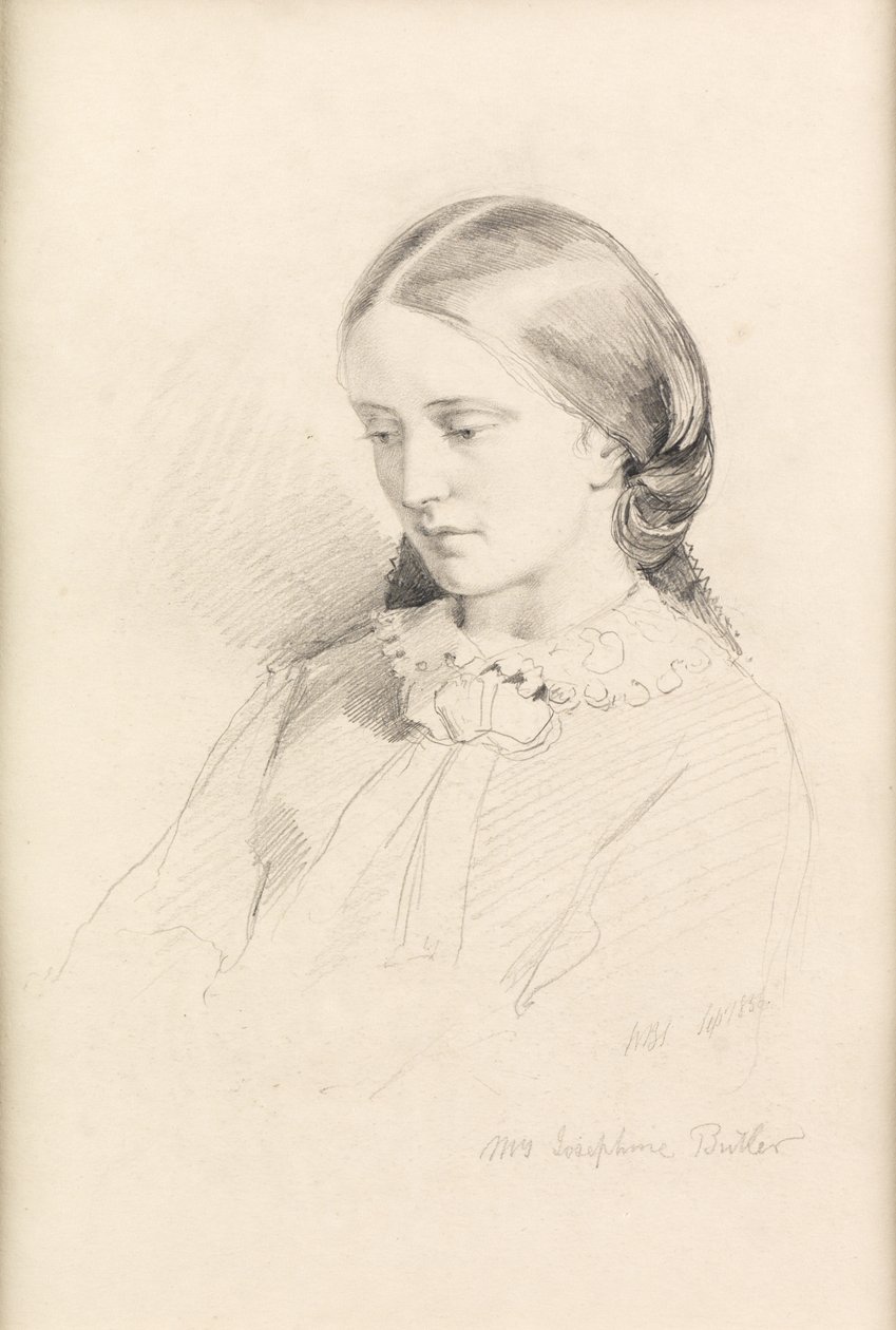 Josephine Butler, Early Feminist Campaigner by William Bell Scott