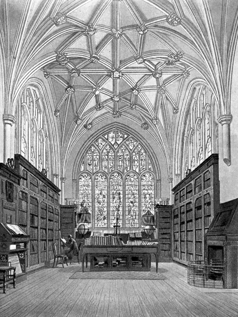 The Library of Winchester College by William Bennett