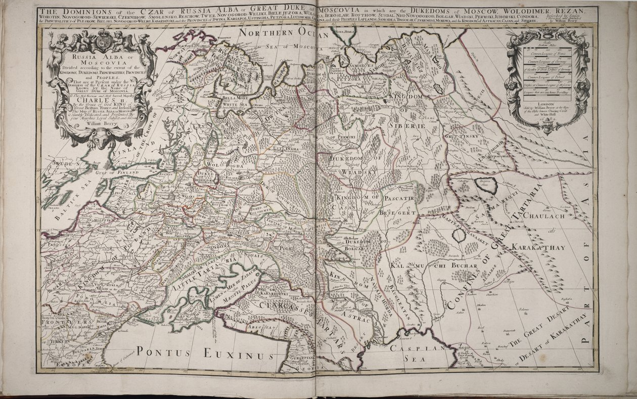 Russia Alba, or Moscovia by William Berry