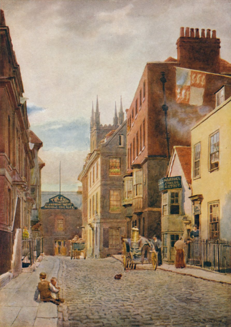 Church Street, Looking South by William Biscombe Gardner