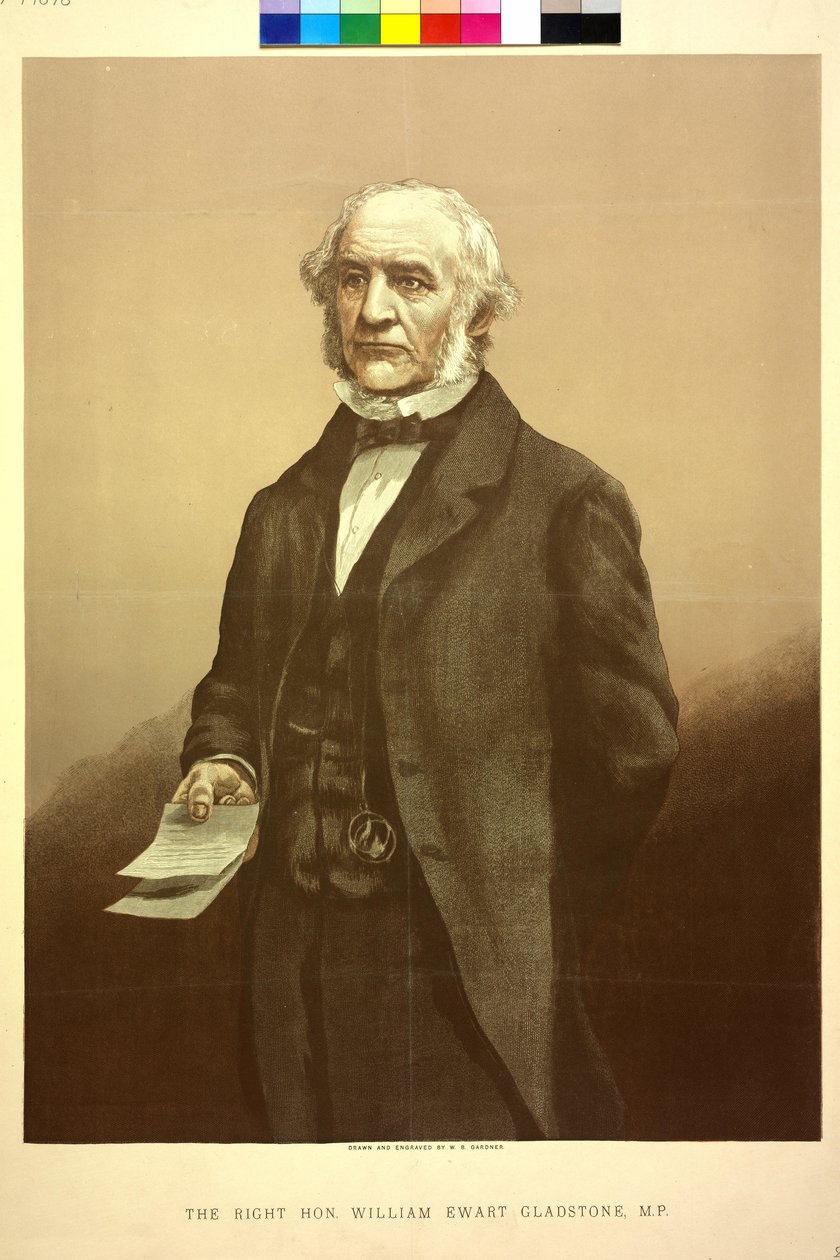 William Gladstone by William Biscombe Gardner