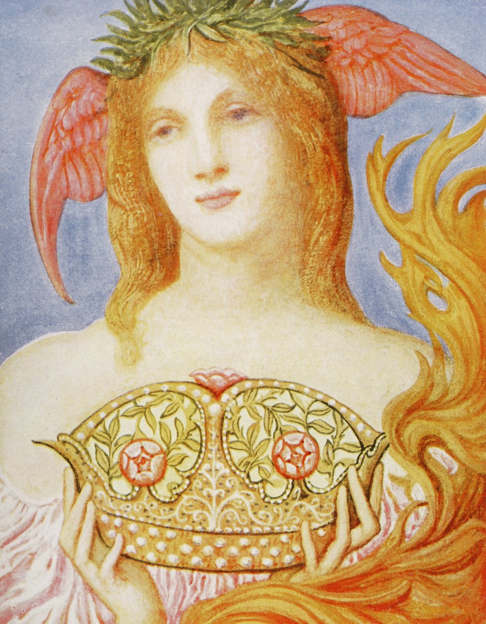 The Crown of Peace by William Blake (after) Richmond