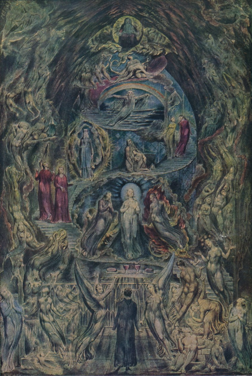 An Allegory, c1820-1825, 1922 by William Blake