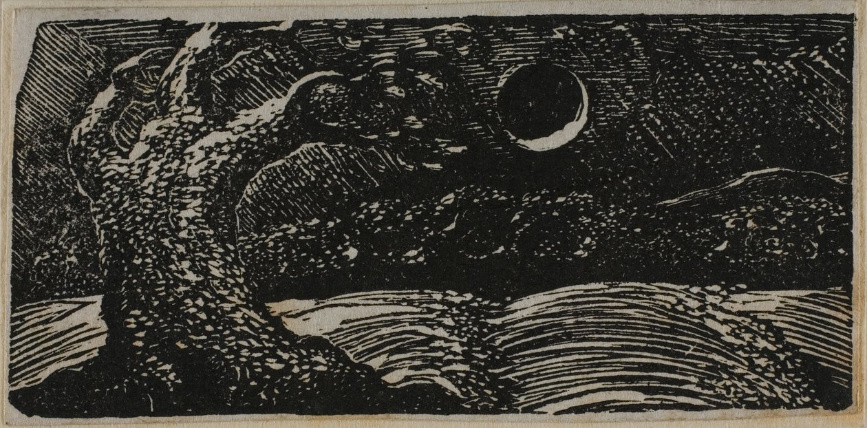 Blasted Tree and Flattened Crops, from The Pastorals of Virgil by William Blake