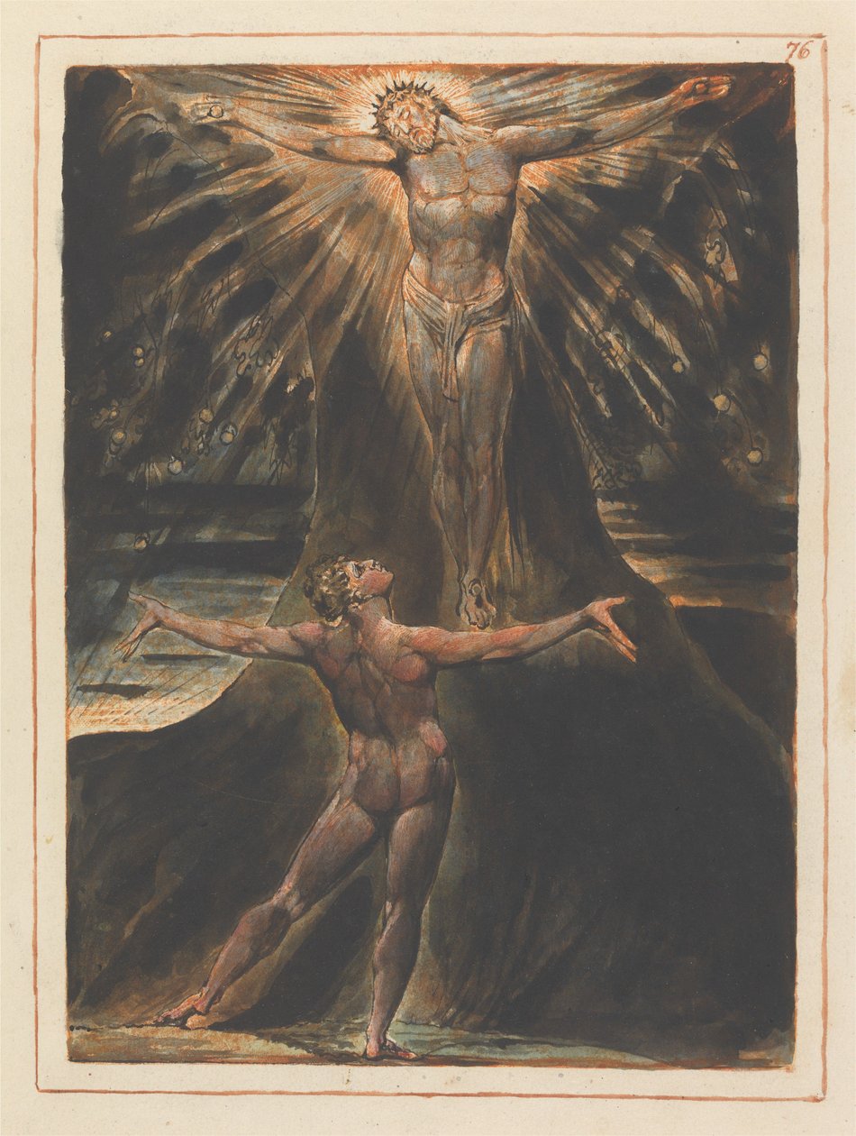 Chapter 4 Frontispiece (Plate 76) by William Blake