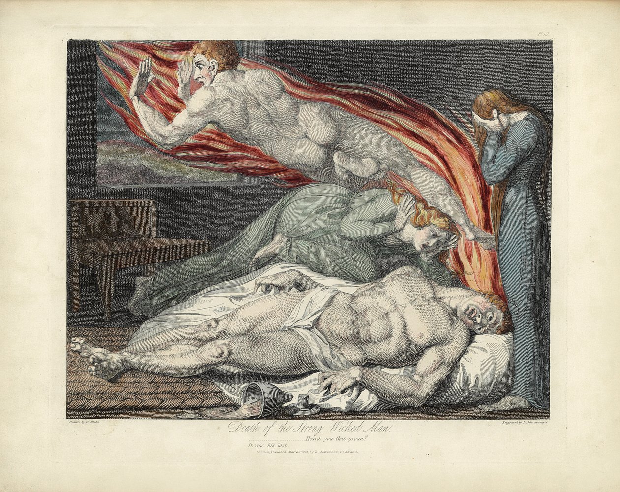 Death of the Strong Wicked Man, Illustration from 