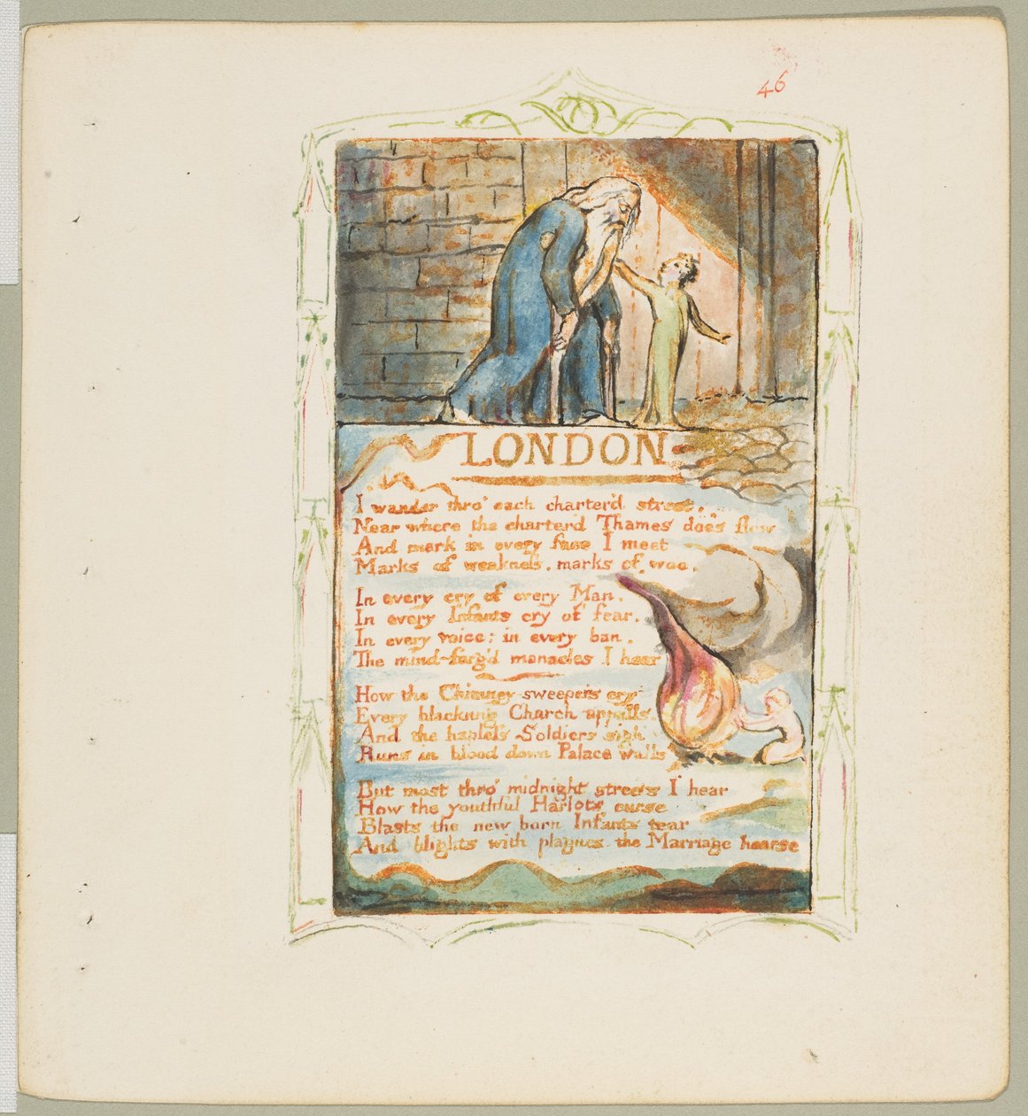 Songs of Innocence and of Experience: London, ca. 1825 by William Blake