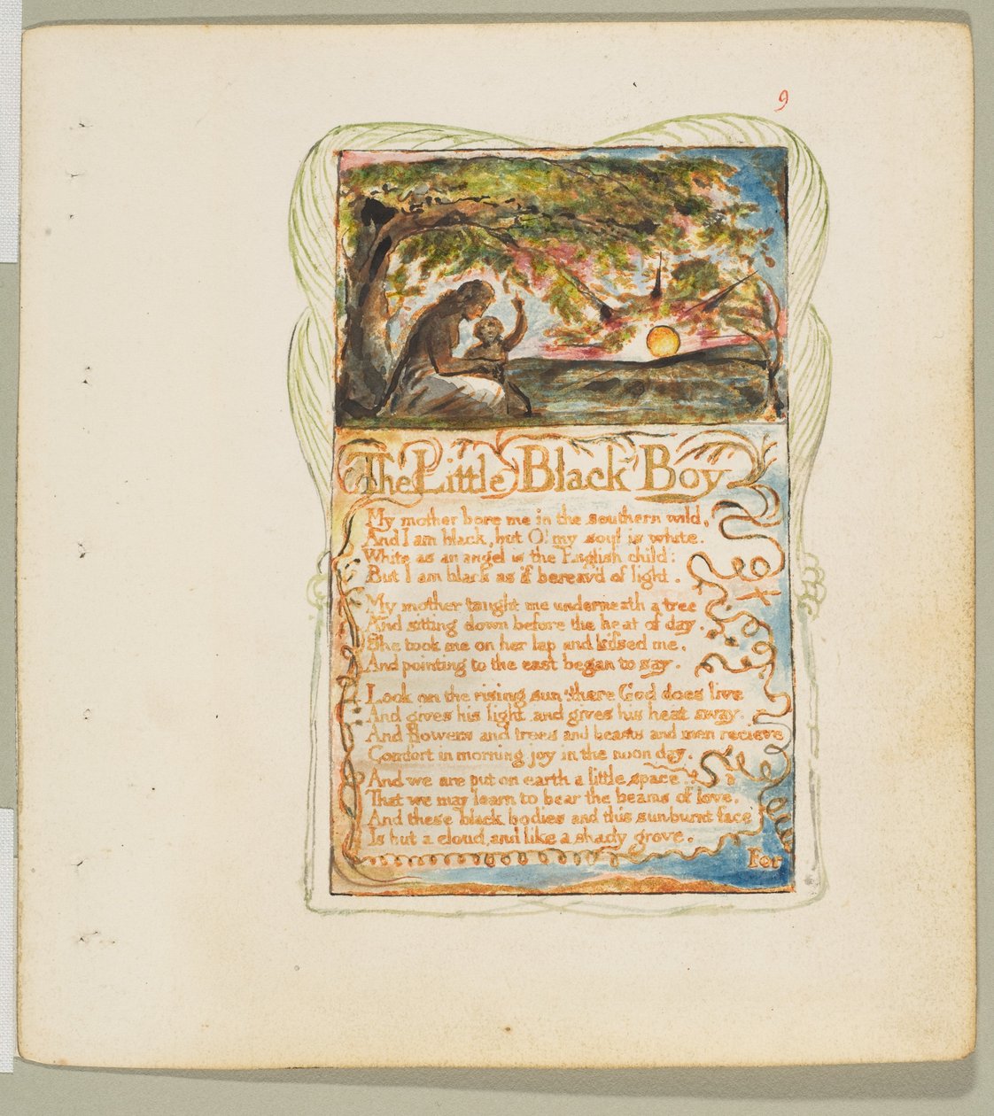 Songs of Innocence and of Experience: The Little Black Boy by William Blake