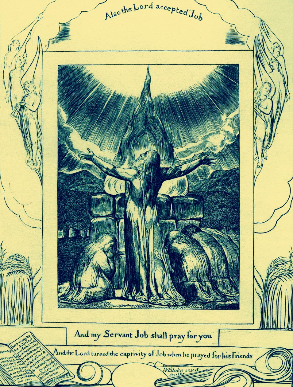 The Book of Job Illustrations by William Blake