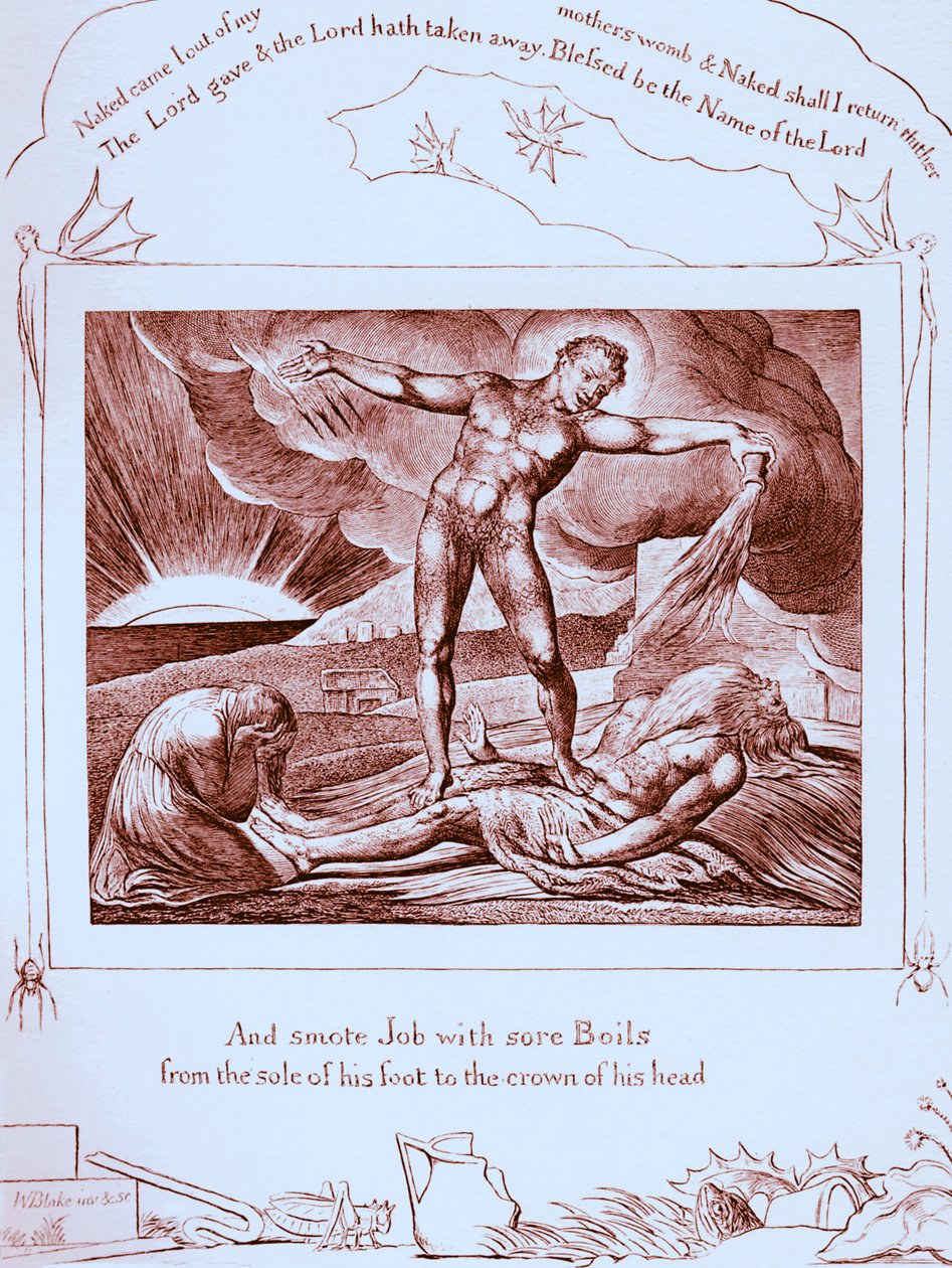 The Book of Job Illustrations by William Blake