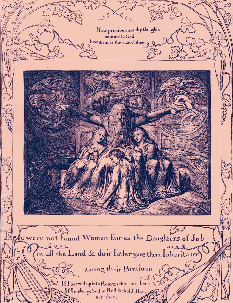 The Book of Job Illustrations by William Blake