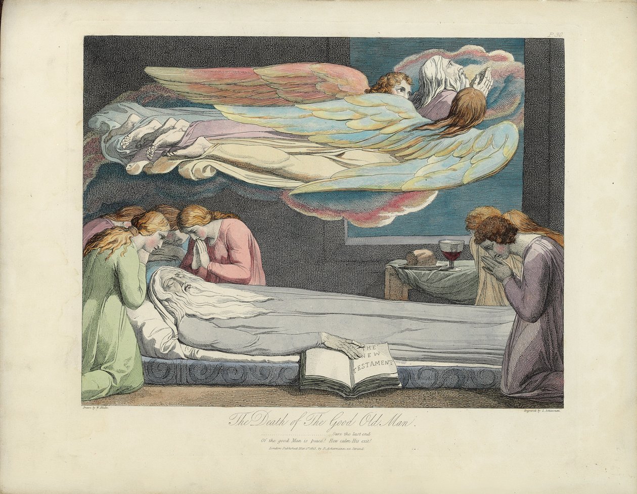 The Death of the Good Old Man, Illustration from 