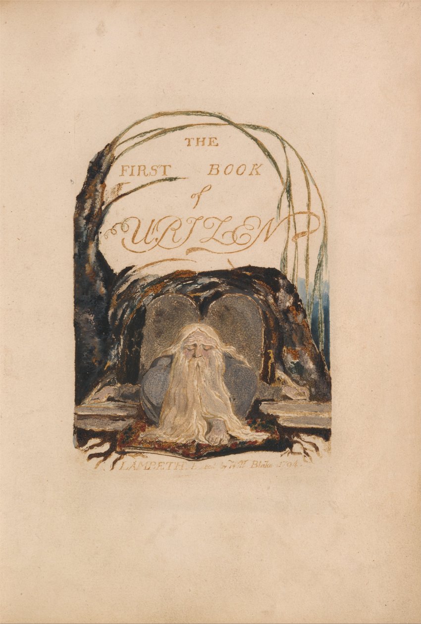 The First Book of Urizen, Plate 1 by William Blake