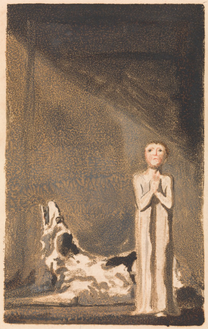 The First Book of Urizen, Plate 24 (Bentley 26) by William Blake
