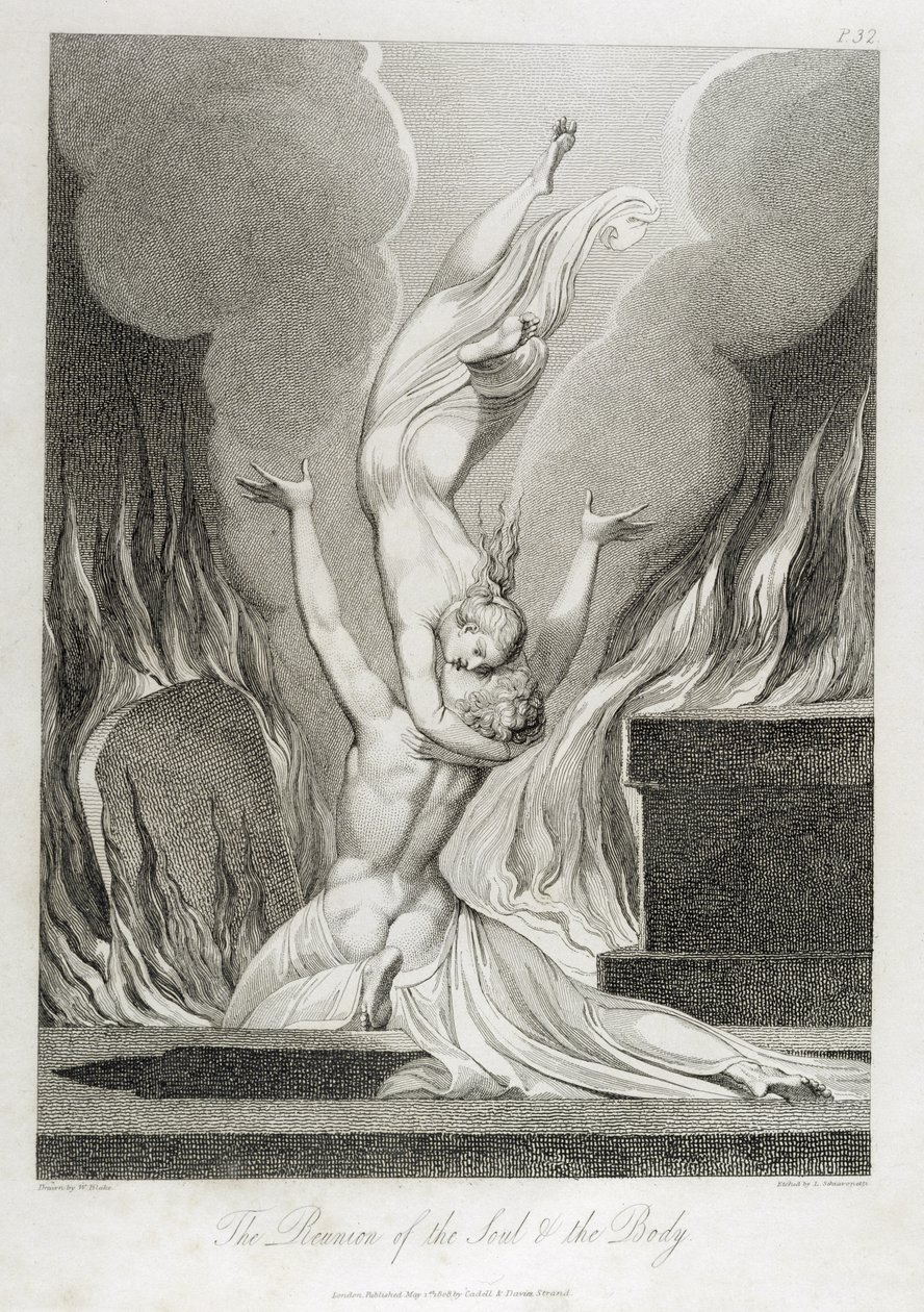 The Reunion of the Soul and the Body, pl.13, illustration from 