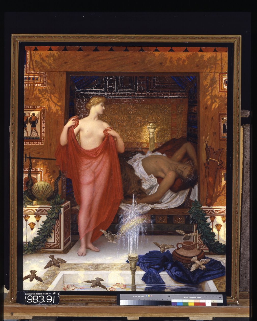 Hera In The House Of Hephaistos by William Blake Richmond