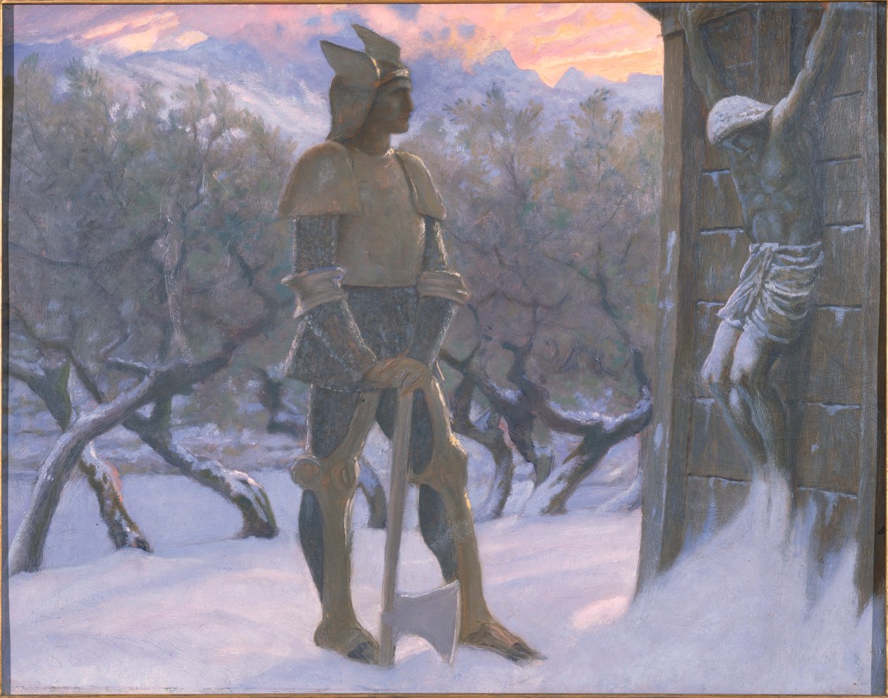 The Hun and the Crucifix by William Blake Richmond