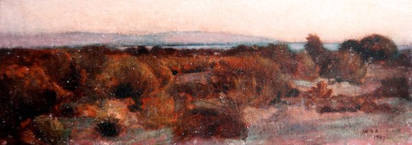 Twilight, shore of Bocca d