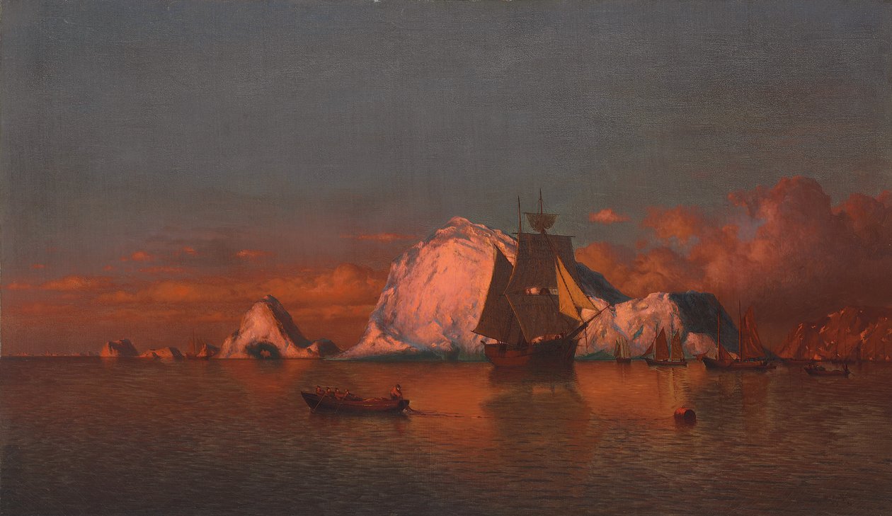 Fishing Off the Coast of Labrador, 1880 by William Bradford
