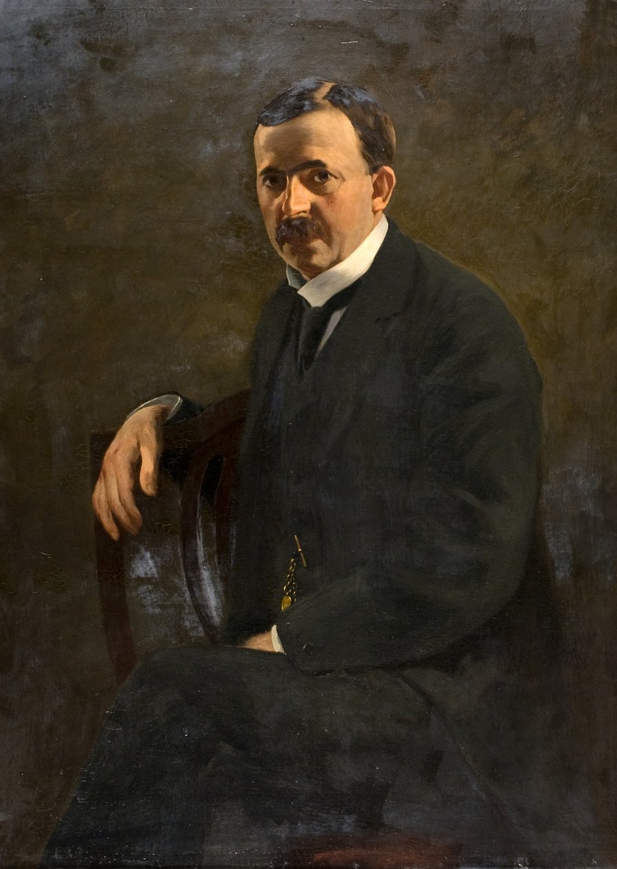 Dr George Lawrence, c.1913 by William Bradley Lamond