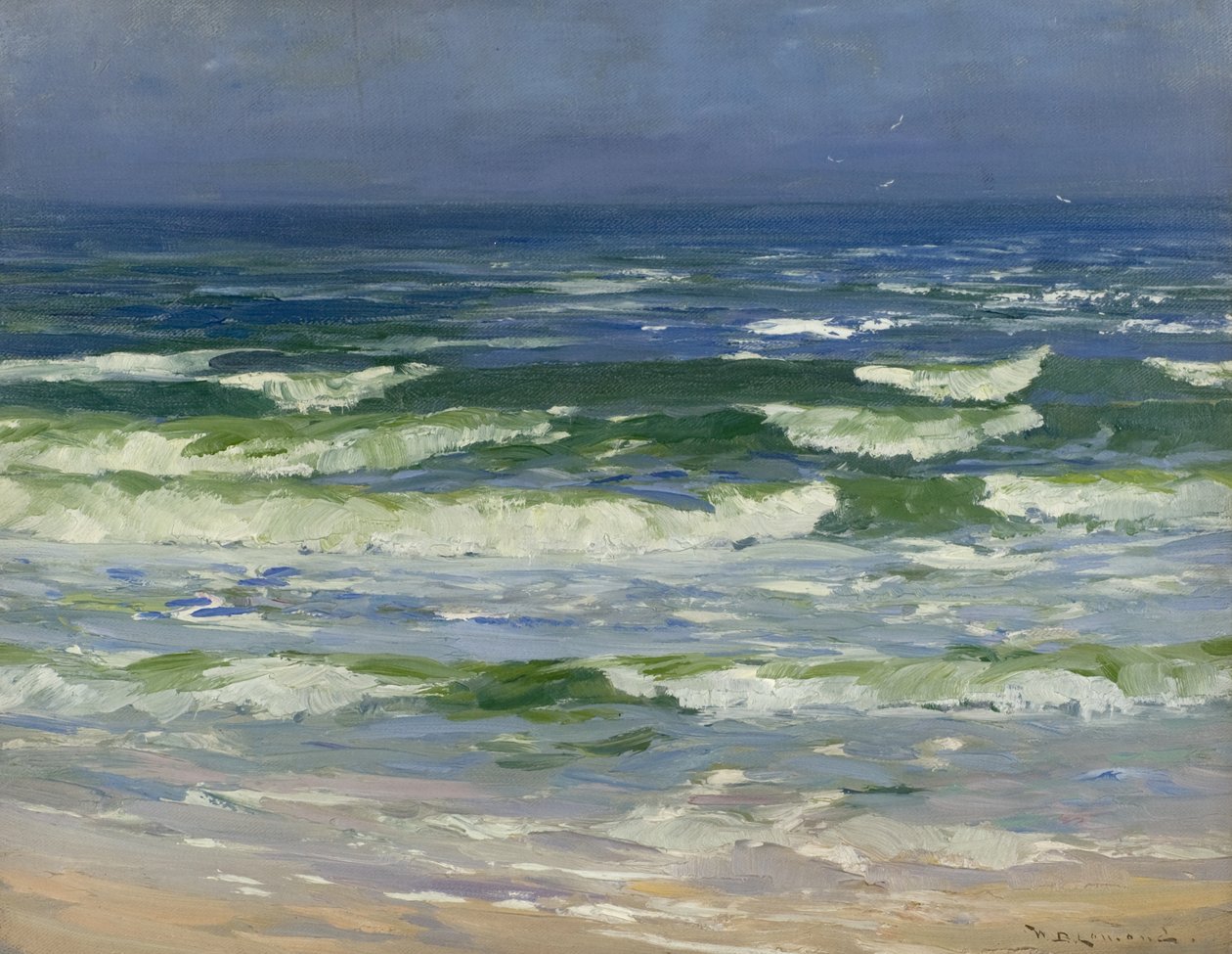 Sea Piece: Floors Bay Near Auchmithie by William Bradley Lamond