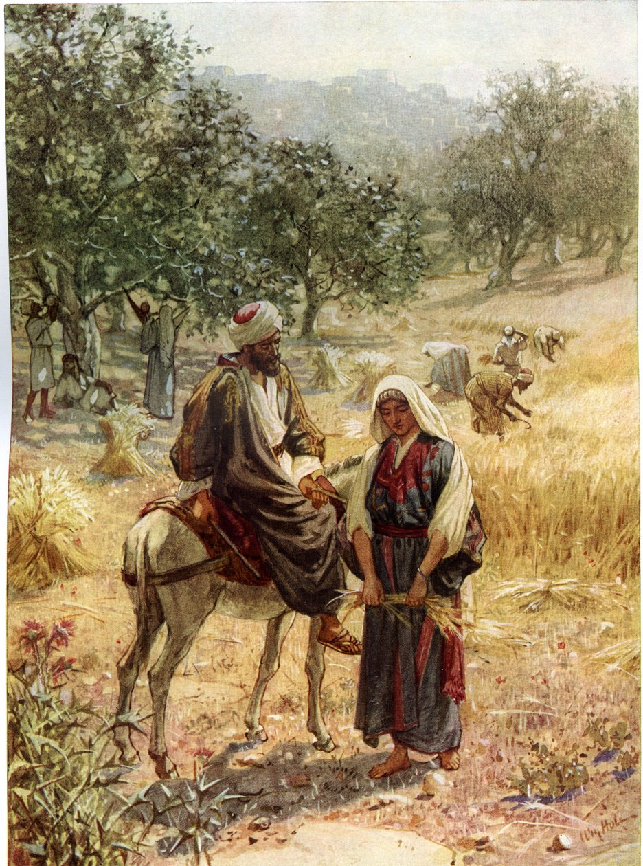Boaz and Ruth by William Brassey Hole