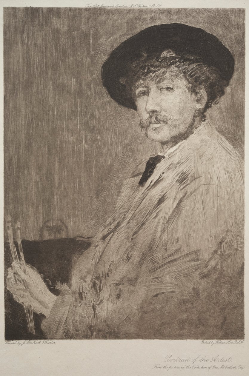 James McNeill Whistler, 1897 by William Brassey Hole