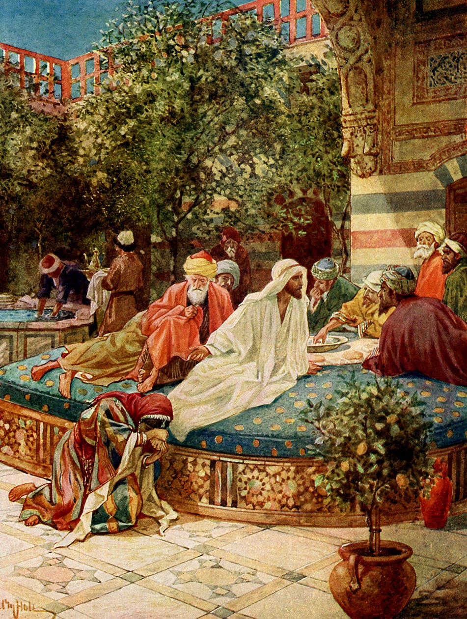 Jesus Forgives a Sinful Woman by William Brassey Hole