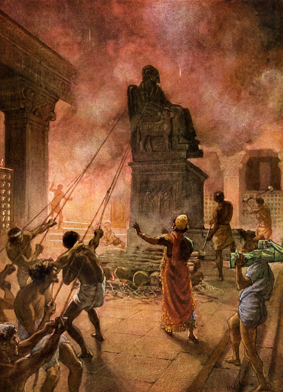 King Josiah Cleansing the Land of Idols by William Brassey Hole